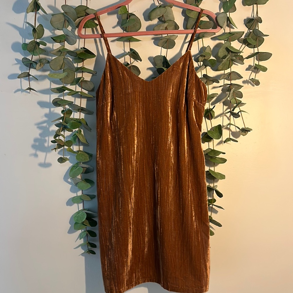 ELODIE Velvet Cami Dress